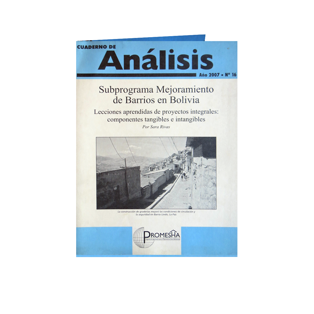 CUADERNILLO ANALISIS 16 Instituto de Investigaciones de Aquitectura y Ciencias del Hábitat
