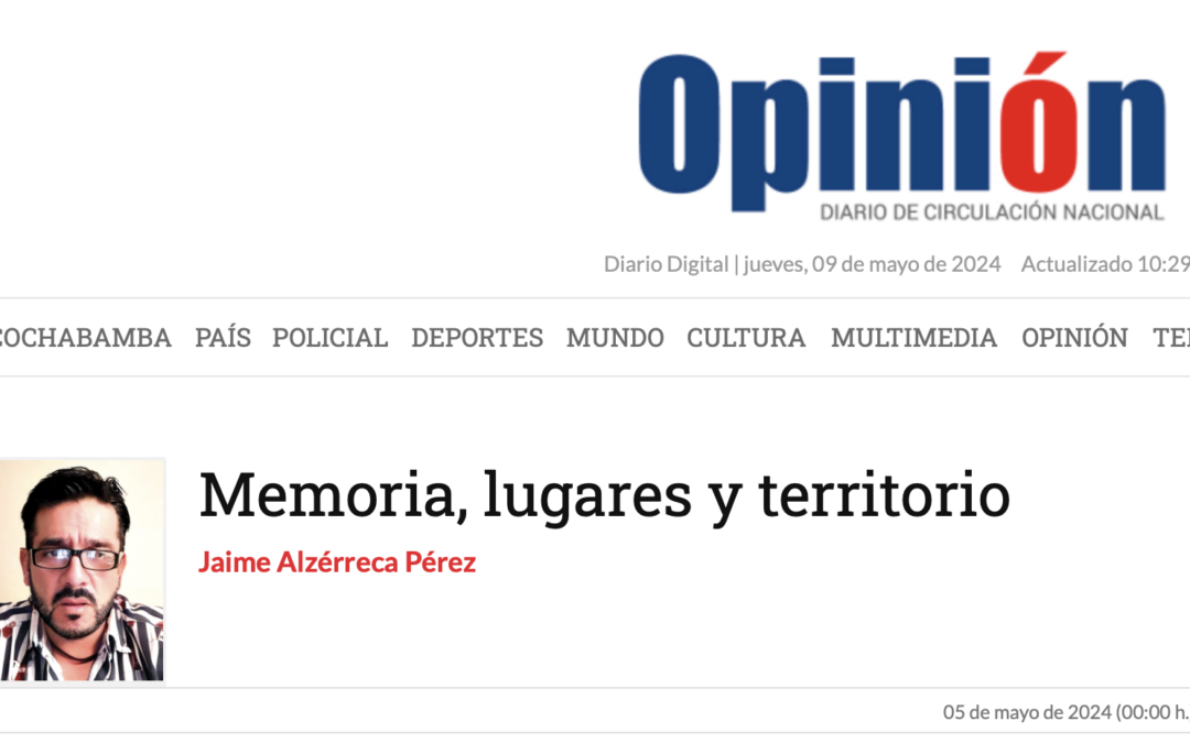 Memoria, lugares y territorio