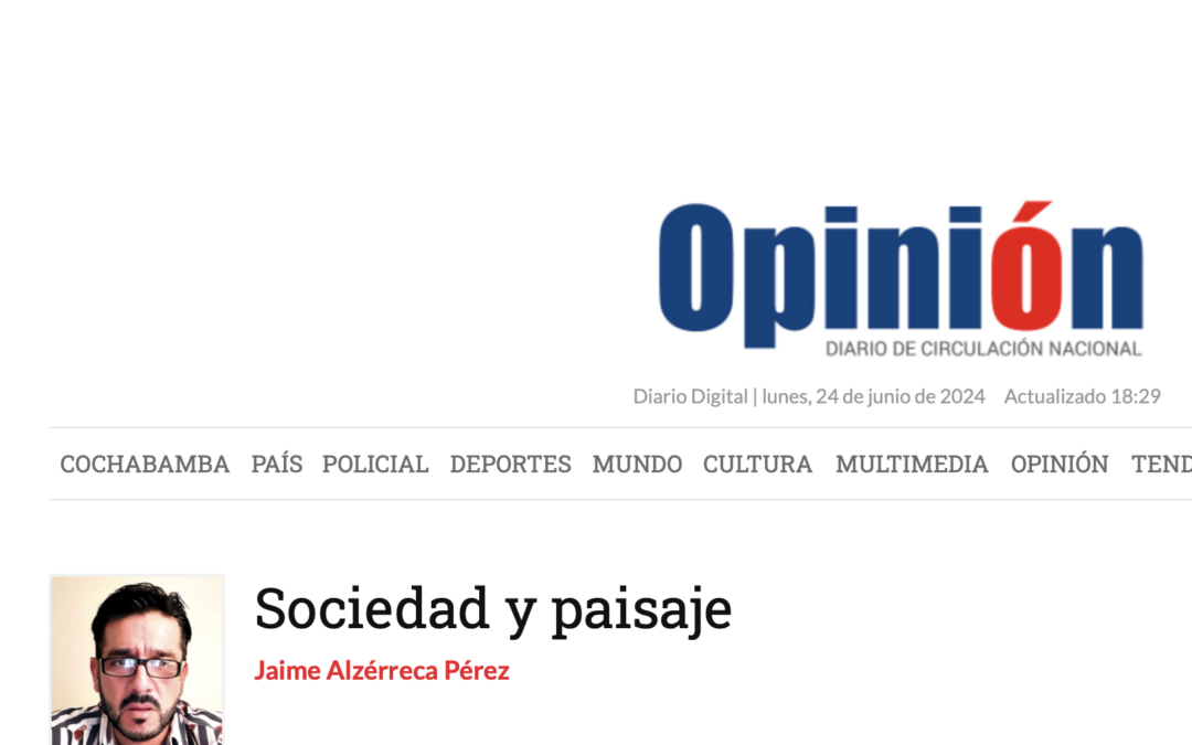 Sociedad y paisaje