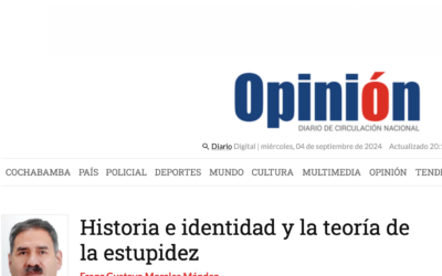 Historia e identidad y la teoría de la estupidez