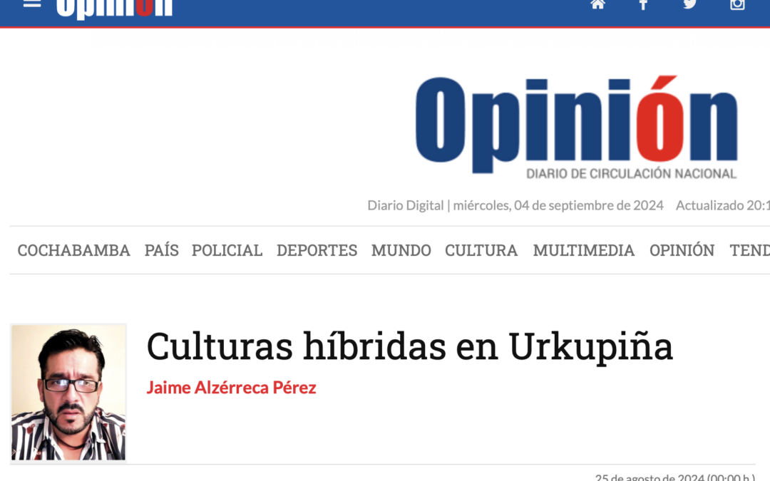 Culturas híbridas en Urkupiña