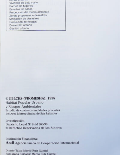 1998 5c IIACH LIBROS 3 Instituto de Investigaciones de Aquitectura y Ciencias del Hábitat