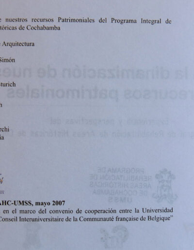 1 PRAHC CUAD 2 Instituto de Investigaciones de Aquitectura y Ciencias del Hábitat