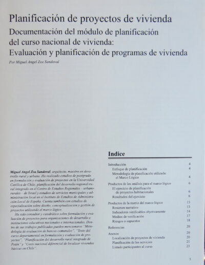 4 PROMESHA CUAD 30 2005 Instituto de Investigaciones de Aquitectura y Ciencias del Hábitat