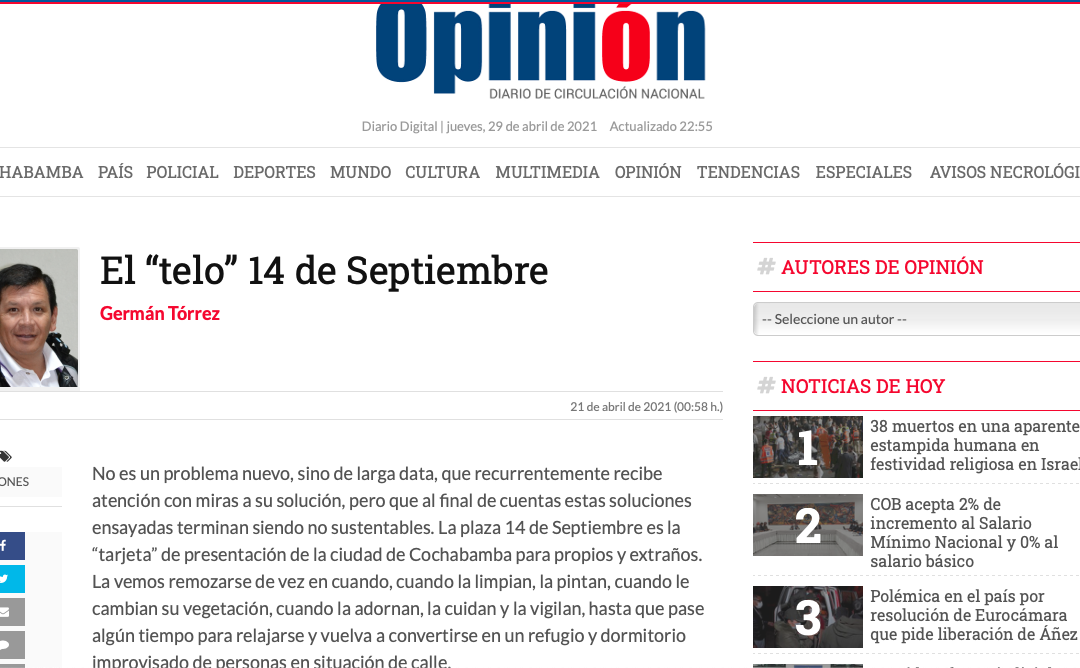 El «telo» 14 de Septiembre