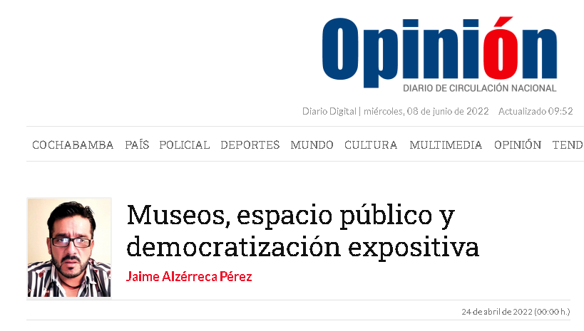 Museos, espacio público y democratización expositiva