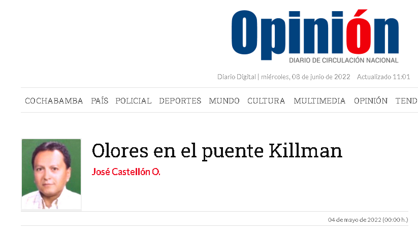 Olores en el puente Killman