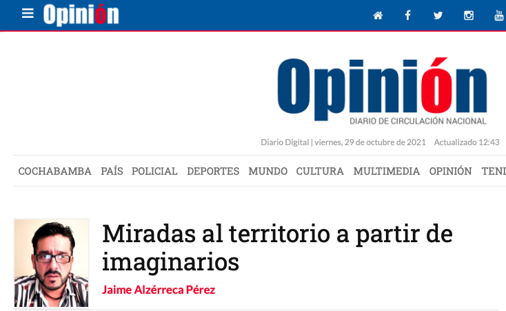 Miradas al territorio a partir de imaginarios