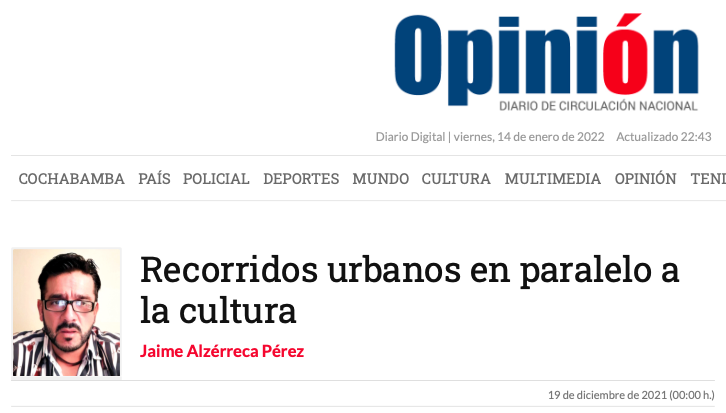 Recorridos urbanos en paralelo a la cultura